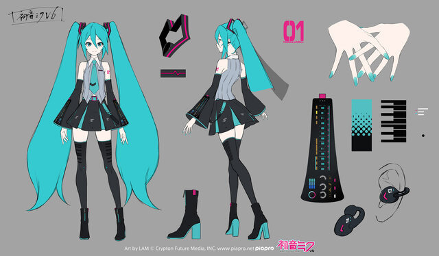 10年ぶりのボーカロイド対応「初音ミク V6」が正式リリース！LAM氏による新デザインも可愛い