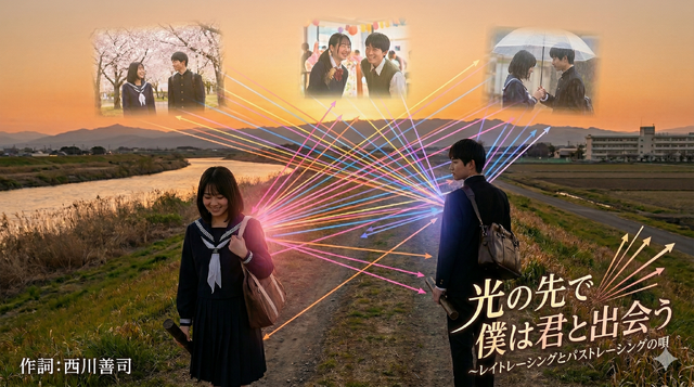連載「歌うテックニュース」第6回：恋はレイトレーシングのように。パストレーシングとはどう違うの？　「キミとボクとの出会い」で描く次世代ゲーム機の恋模様（西川善司）