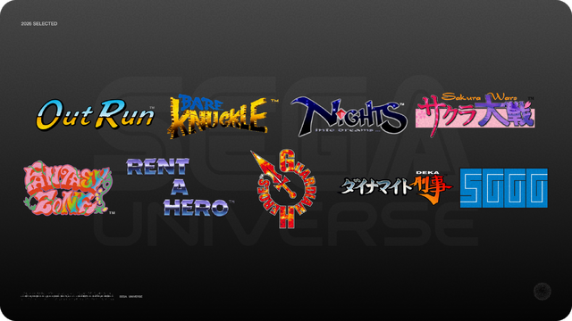 セガ往年のIPに光を当てる新プロジェクト「SEGA UNIVERSE」発表！第1弾は『ガーディアンヒーローズ』『セガガガ』など周年迎える9タイトル