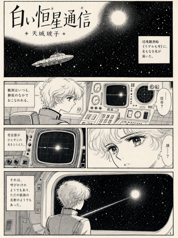 ChatGPT Images 2.0に少女漫画SFの16ページ読み切りを描いてもらった（CloseBox）