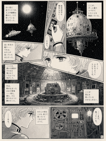 ChatGPT Images 2.0に少女漫画SFの16ページ読み切りを描いてもらった（CloseBox）