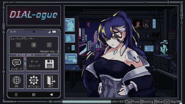無料公開の美少女アンドロイド修理ADV『D1AL-ogue』開発元「予算不足と生活苦」のため、次回作のクラファン検討。翻訳やフリー音源の問題克服へ