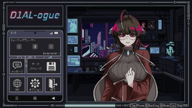 無料公開の美少女アンドロイド修理ADV『D1AL-ogue』開発元「予算不足と生活苦」のため、次回作のクラファン検討。翻訳やフリー音源の問題克服へ