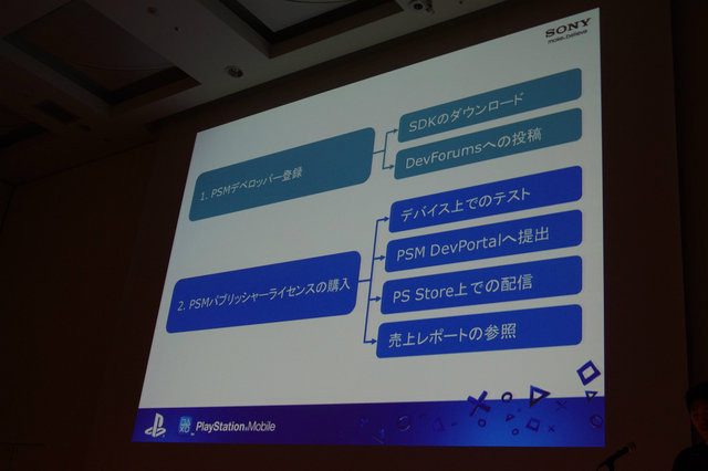 先日gamessom2012で発表されたソニー・コンピュータエンタテインメントの新サービス「PlayStation Mobile」ですが、当サービスについて同社モバイルサービス事業推進部の浅野剛史氏が、サービスの意義や今後の展開などについてセッションを行いました。