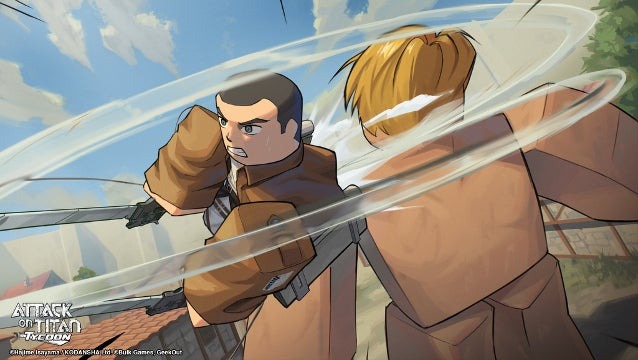 GeekOut、『進撃の巨人』公式Robloxタイトル第3弾を配信開始―日本IPのRoblox進出支援を推進