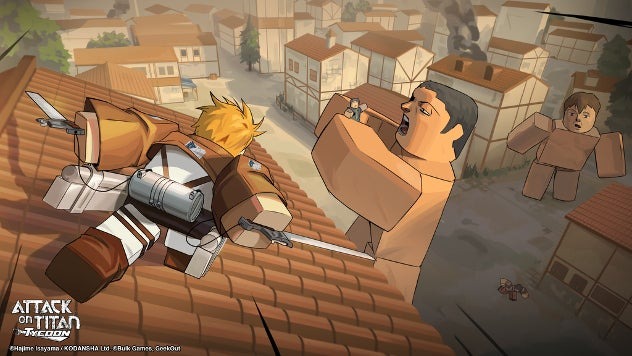 GeekOut、『進撃の巨人』公式Robloxタイトル第3弾を配信開始―日本IPのRoblox進出支援を推進