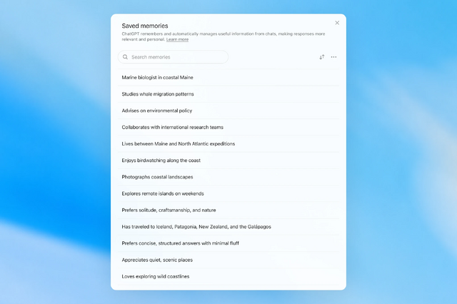 ChatGPTのメモリ機能が刷新、好みや状況を常に分析・記憶する「Dreaming V3」全ユーザーに導入