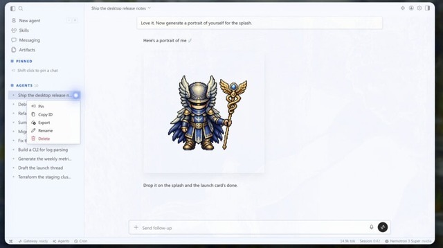 使うほど育つオープンソースの自律型AI「Hermes Agent」にデスクトップアプリ登場。ターミナル操作不要（生成AIクローズアップ）