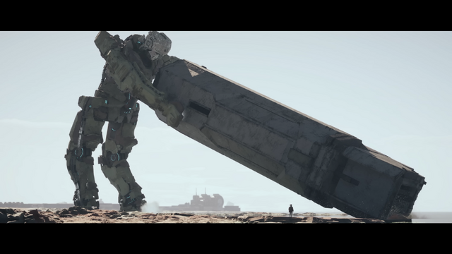 上田文人氏が挑む新境地。新作『gen ATLAS』で「銃」と「巨大ロボット」を描く理由、人類が去った後の機械文明で我々は何を目撃するのか【インタビュー】