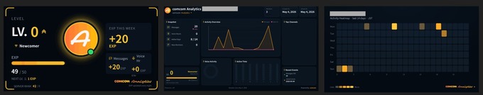Discord分析「comcom Analytics」がAI機能を実装した大型アップデート—事業譲受から約7カ月、無料のAI分析で差別化図る