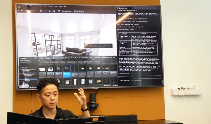 指示をするだけでAIが理想の3D空間を構築する…タスクを大幅に削減する次世代「Unreal Engine」の凄さに息を飲んだ