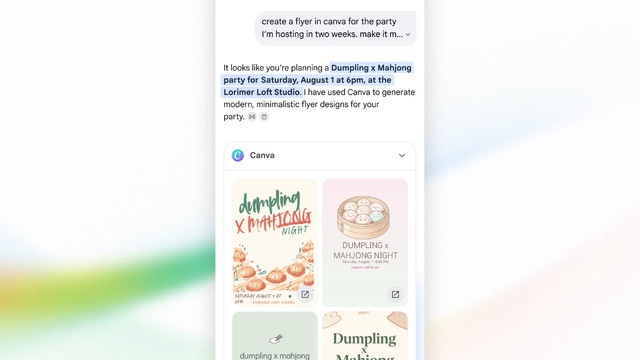 Google検索のAI ModeがYouTube Music、Canva、Instacartと連携可能に
