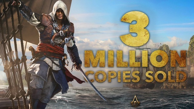 『アサシン クリード ブラック フラッグ RE:シンクロ』リリースから約1週間で累計販売本数300万本突破。「ニューゲーム＋」実装をほのめかし
