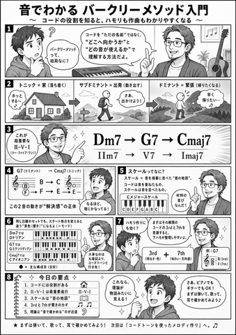音楽理論がわからない？　ならば自分で教材を作ってしまおう。ChatGPTとGeminiによる自分専用教科書構築メソッド（CloseBox）