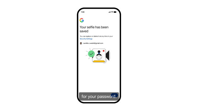 Google、パスワードを忘れても「自撮り動画でログイン」可能に。スマホを紛失しても利用可能、年齢確認やAIアバターにも活用