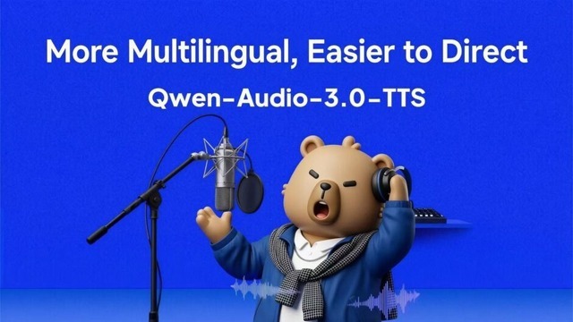 音声合成ランキングで1位を獲得したAI「Qwen-Audio-3.0-TTS」をアリババが公開。日本語対応、音声クローンも可能（生成AIクローズアップ）