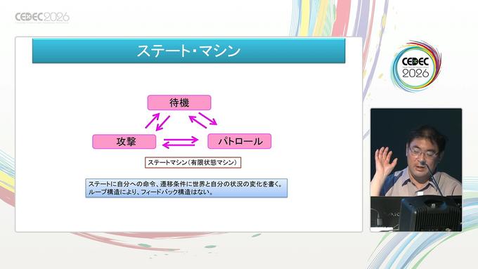 なぜゲームAI開発の知見は受け継がれにくいのか？ 東京藝大・三宅陽一郎氏らが語る、体系化されたAI教育カリキュラム【CEDEC 2026】