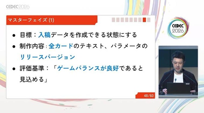 アナログカードゲームはどのように作られる？ 汎用性ある開発管理システム「マイルストーン管理」を軸に解説【CEDEC2026】