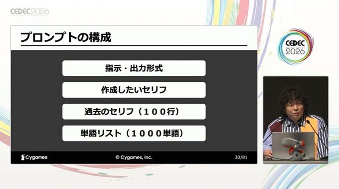 方言、特有の言い回し、誤字をサポートするCygamesのシナリオ執筆支援AIツールはこうして開発された【CEDEC2026】