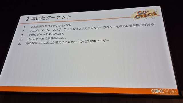 『ミリシタ』は、なぜ10年愛されるのか？ 多くのユーザーに受容されるために行われた「コンセプト開発」とニーズを満たすための思考回路【CEDEC2026】