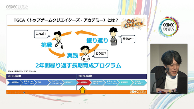 文化庁の助成による次世代ゲームクリエイター育成事業「Top Game Creators Academy」は、いかに若手の創造力を鍛えるのか。【CEDEC2026】