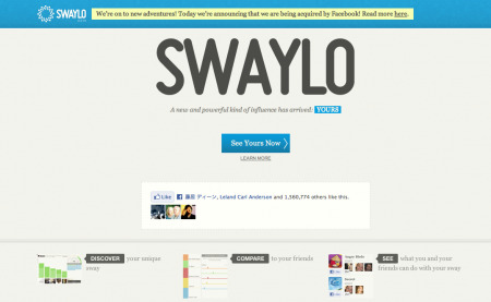 米  Facebook  が、ソーシャルマーケティングサービス「  Swaylo  」を運営する米Threadsyを買収すると発表した。買収金額や条件などは明らかにされていない。