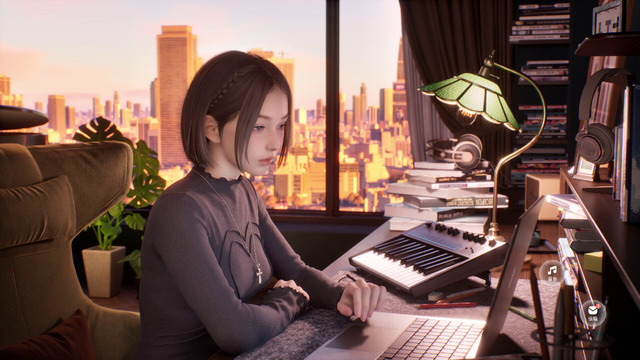 miHoYo新作が約1か月でサ終を発表。AI活用のSteam向けデスクトップチルソフト『BSide: Olivia Lin』オフライン版に移行へ