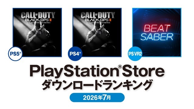 2012年発売の『CoD: BO2』がまさかのPS Store月間ランキングで1位。『パルワールド』『Echoes of Aincrad』も人気