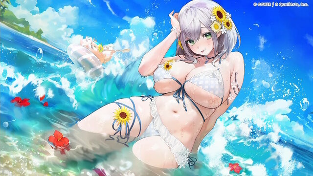 『ホロドリ』初ゲーム内イベントにて実装された水着衣装