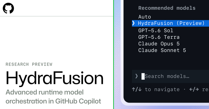 GitHub、Copilotに複数AIモデルを自動連携する「Project HydraFusion」―コスト67%削減しつつ最先端品質を実現