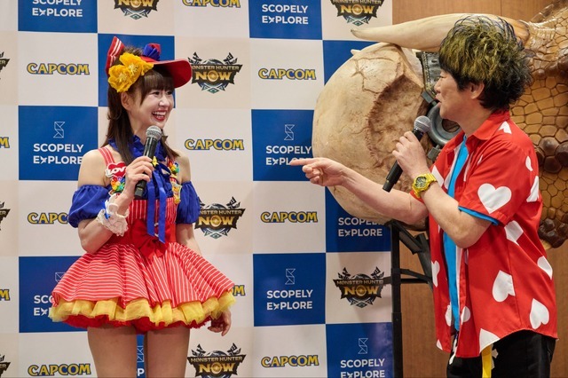 辻本P、『モンハンNow』ではハンマー使いじゃない!? カプコン本社の発表会に参加したら、思わぬ話がきけちゃった！【イベントレポ】
