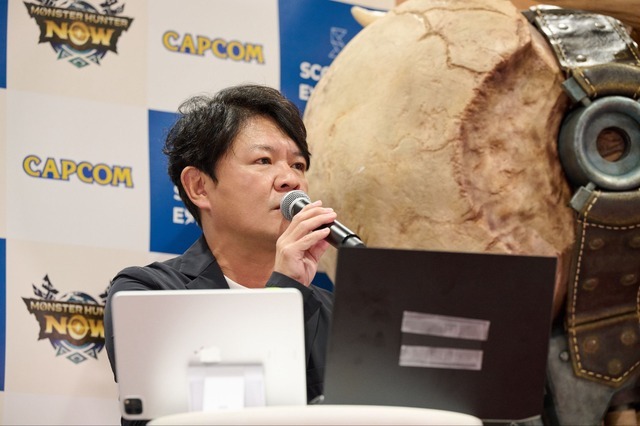 辻本P、『モンハンNow』ではハンマー使いじゃない!? カプコン本社の発表会に参加したら、思わぬ話がきけちゃった！【イベントレポ】