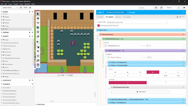 メガドライブのゲームを作れる開発ツール「MD Engine」がSteam配信！コードを一行も書かずに多彩なゲーム体験をデザイン可能