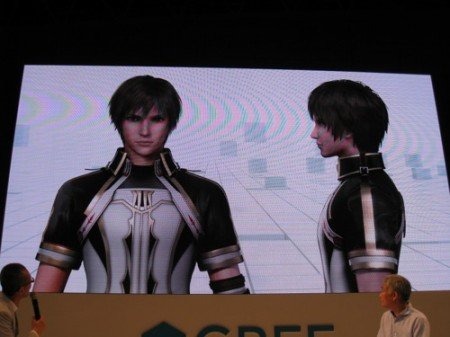 東京ゲームショウ1日目、グリーは同社ブース内のステージにて新作発表会を実施しました。どのようなタイトルなのか？内容は？などの情報が一切事前に告知されないまま行われましたが、公開されたのはこのような美しいグラフィックの数々。