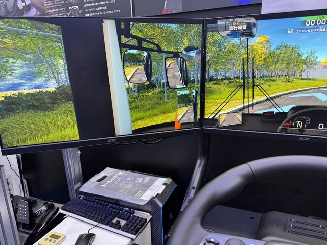 ゲームで担う社会インフラ。周辺機器メーカー・ホリが作った『自動車教習シミュレーター』が本物すぎた【TGS2026】