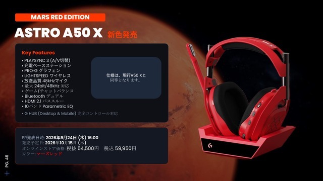 「クリック」を極めた59gマウスに8KHzキーボード、AIマイクまで！ロジクールG新製品が一挙登場した「G PLAY TOKYO 2026」レポート