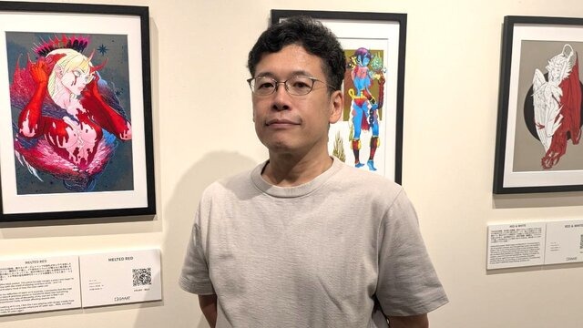 元カプコン吉川達哉氏の個展「Xv」レポート&インタビュー。作品に込めたこだわりから、絵を描き続ける“修行”の理由まで聞く
