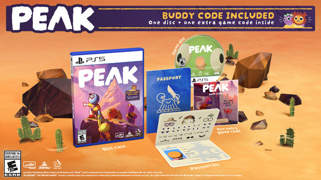 2,000万人以上が遊んだ協力登山『PEAK』PS5/XBOX/スイッチ2版が10月22日発売―クロスプレイ対応！1人になると超不安になる定番ゲーム