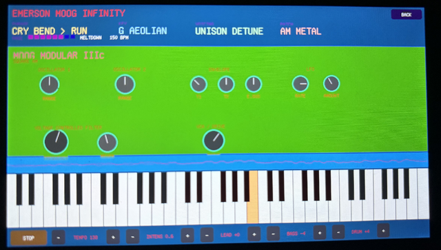 ギターアプリと無限音楽機関をRISC-Vタブレットに組み込んで、いつでもデモできるようにした（CloseBox）