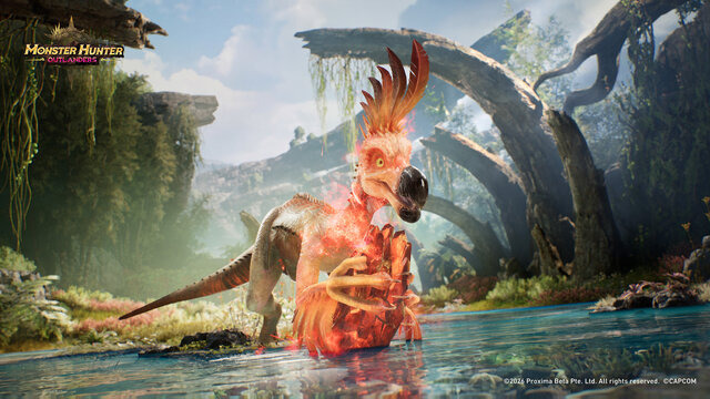 スマホで“ひと狩りいこうぜ”『モンスターハンターアウトランダーズ』サービス開始！武器種「チャージアックス」を初公開