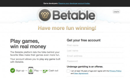 イギリスのオンラインギャンブルプラットフォームの  Betable  が、ソーシャルゲームディベロッパーの  Slingo  、  Digital Chocolate  、  Murka Games  の3社と業務提携を行った。