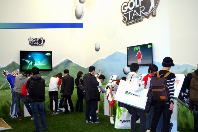 韓国・釜山のコンペティションホールBEXCOで国内最大のゲームショー「G-STAR2012」が11月8日〜11月11日に開催されました。ネクソンやNHNといった韓国の大手ゲーム企業はもちろん、日本からも任天堂が出展し、初日から大勢のゲームファンが来場しました。