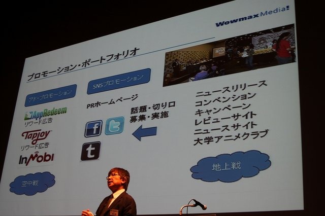 CRI・ミドルウェアは13日、渋谷ヒカリエにて「海外マーケティング×モバイル開発技術セミナー」を開催しました。同社では米国のWowmax Mediaと提携して「CLOUDIA Glocalizer」という海外でのアプリ・ゲームのマーケティングのワンストップサービスを提供開始します。セ