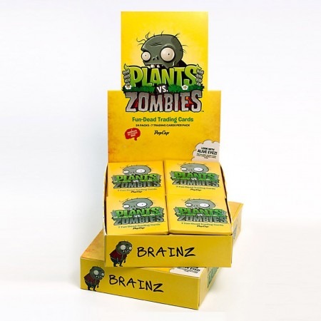 大手ゲームメーカー  エレクトロニック・アーツ（EA）  傘下の  PopCap Games  が、同社の看板タイトルの一つである『Plants vs Zombies』のトレーディングカードをリリースした。