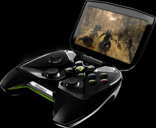 NVIDIAは、1月6日に新型携帯ゲーム機「Project SHIELD」を発表しました。AndroidとWindowsのゲームをサポートし、NVIDIA GeForce GTX 650以上のGPUを搭載したPCからゲームをストリーミングすることも可能です。価格、発売日はともに未定。