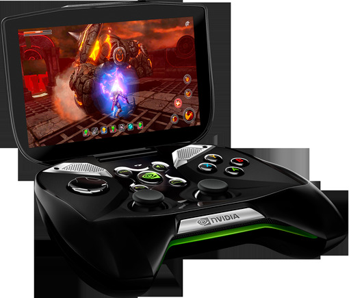 NVIDIAは、1月6日に新型携帯ゲーム機「Project SHIELD」を発表しました。AndroidとWindowsのゲームをサポートし、NVIDIA GeForce GTX 650以上のGPUを搭載したPCからゲームをストリーミングすることも可能です。価格、発売日はともに未定。