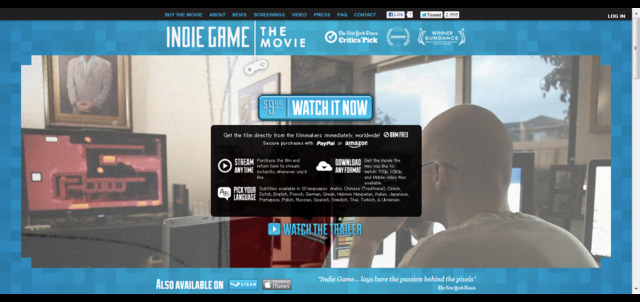 インディーゲーム激動の年と言ってよかった2012。本日は、indiegames.com の報じた”インディーゲーム開発者” として活動していく上で大切なことを 