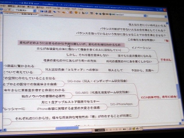 IGDA日本代表でゲームジャーナリストの新清士氏は、OGCで「iPhoneアプリ，ソーシャルアプリに見る2010ゲーム開発の潮流〜 価格と価値の適正バランスはどこに向かうのか」と題して講演し、会場にこう問いかけました。