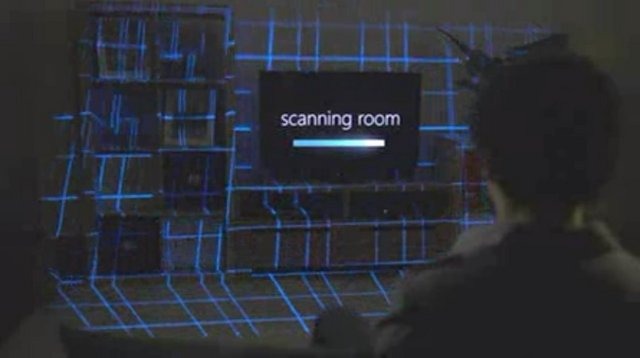 マイクロソフトのリサーチチームより、Kinectを利用した新たな視覚効果技術コンセプト「IllumiRoom」(イルミルーム)の映像が公開されました。