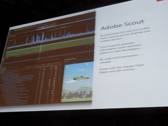 GDCの開幕前日、サンフランシスコ市内のJulian Morgan Ballroomにて開催された「Flash Gaming Summit 5」の最初のセッションでは、アドビのビル・ハワード氏(Group Product Manager Flash Technology)がFlashのゲーム向けの取り組みについて語りました。